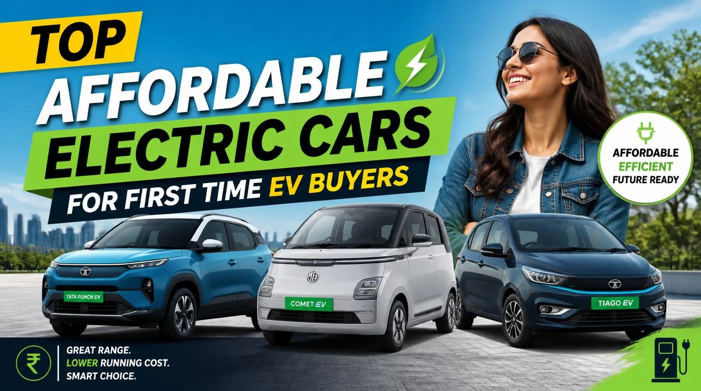 Top Affordable Electric Cars for First Time EV Buyers