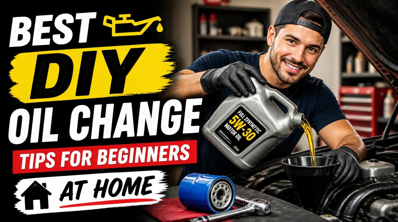 Best DIY Oil Change Tips for Beginners at Home